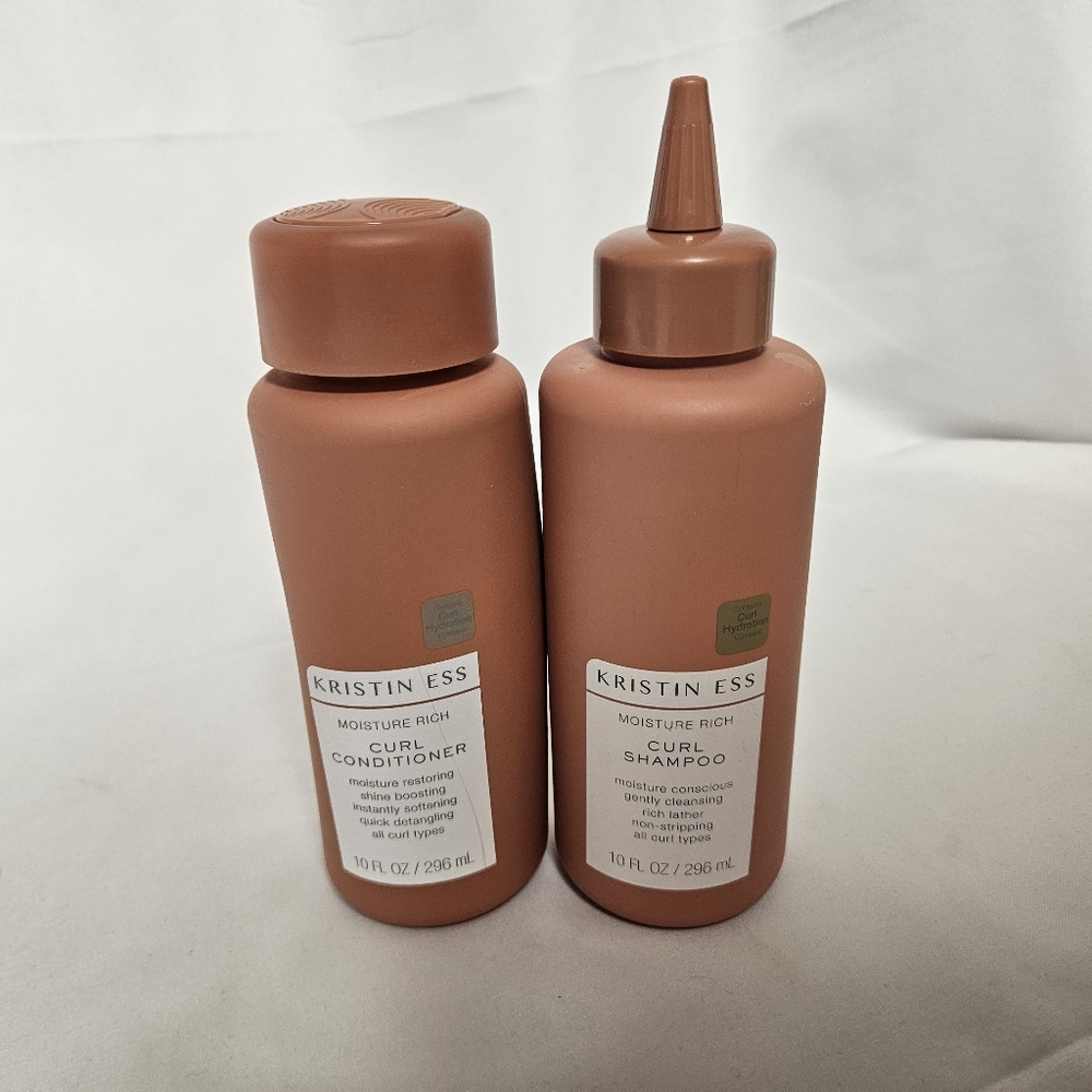 Kristin Ess Moisture Rich Curl Shampoo‎ and Conditioner Set